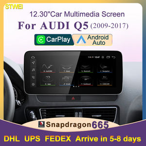 STWEI Snapdragon665 12,3 pouces CarPlay sans fil Auto Andorid14 Autoradio multimédia pour AUDI 08-16 Q5 Unité principale Radio Lecteurs - Product Image 2