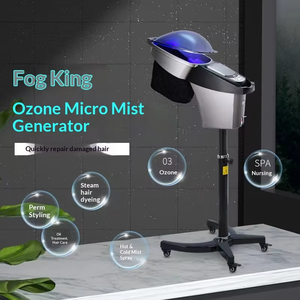 Appareil de soin vapeur professionnel de haute qualité pour salon de beauté, 7 lumières LED colorées, machine à vapeur d'ozone O3 pour salon de coiffure et usage domestique - Product Image 5