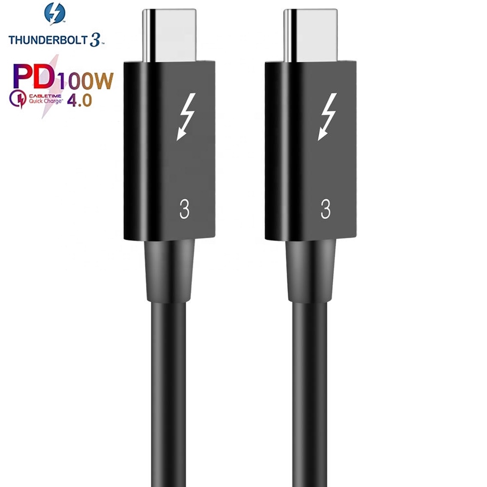 Размер 40 Гбит/с 5K PD 100w Type-C кабель USB Type-C с функцией быстрой зарядки Usb4 Thunderbolt 3 линии передачи данных кабель для Macbook Pro