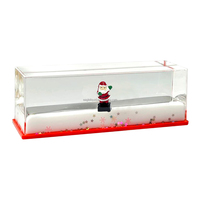 Vente en gros d'usine Cadeaux de Noël originaux Décoration de bureau Cadeaux Figurine mignonne inébranlable Bouteille à fluide flottant