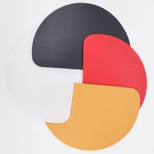 แผ่นป้องกันรองเท้า ป้องกันการสึกหรอ แผ่นกันลื่นแบบเงียบ ลายตาราง ลดเสียงรบกวน - Product Image 4