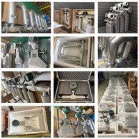 Medidor de flujo masivo Coriolis de betún diésel Medidor de flujo compacto integrado de masa