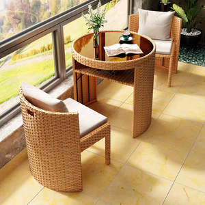 Mobilier d'extérieur <span class=keywords><strong>Table</strong></span> <span class=keywords><strong>basse</strong></span> imperméable Chaise et <span class=keywords><strong>table</strong></span> de salle à manger en rotin et osier pour la plage, la <span class=keywords><strong>piscine</strong></span> et la véranda - Product Image 3