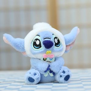 Llavero de peluche de <span class=keywords><strong>Lilo</strong></span> & Stitch, adorable colgante de juguete de peluche de Stitch y <span class=keywords><strong>Angel</strong></span> con orejas de conejo para regalo de niñas - Product Image 6