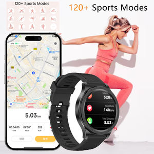 SENBONO D17 Smart Man <strong>Watch</strong> 1.43inch Rotating Crown Touch Screen Heart Rate Sleep Monitoring IP67 Waterproof Silicone Activities - Product Image 4