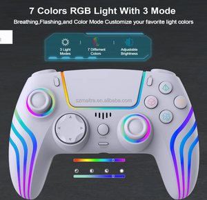 2025 nueva llegada controlador <span class=keywords><strong>de</strong></span> juego inalámbrico Joystick para <span class=keywords><strong>PS5</strong></span> Playstation 5 Gamepad <span class=keywords><strong>de</strong></span> conexión fácil para <span class=keywords><strong>PS5</strong></span>/<span class=keywords><strong>PS4</strong></span>/PS3/Switch - Product Image 3