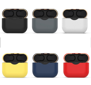 เคสซิลิโคนนิ่ม2024สำหรับ <span class=keywords><strong>WF</strong></span>-<span class=keywords><strong>1000XM3</strong></span>ตัวป้องกันหูฟังเคสกล่องชาร์จ - Product Image 6