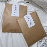 Sacs en papier kraft personnalisés en gros, sacs logistiques et de messagerie, sacs d'emballage auto-adhésifs, sacs d'emballage pour vêtements