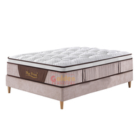 Colchón de espuma pu barato, cama king size, primavera de bolsillo