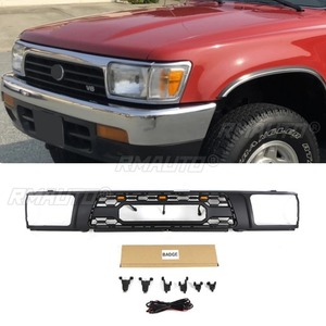 กระจังหน้ารถยนต์ กระจังหน้าทรงสปอร์ต สำหรับ Toyota 4Runner ปี 1992-1995 ชุดแต่งรถยนต์ อุปกรณ์ตกแต่งรถยนต์ - Product Image 3