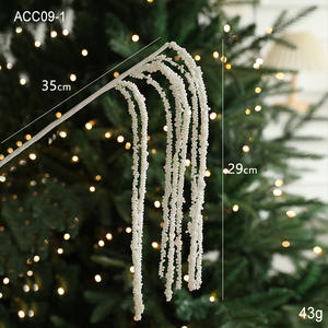 Boutures <span class=keywords><strong>de</strong></span> poudre visqueuse <span class=keywords><strong>de</strong></span> luxe arbre <span class=keywords><strong>de</strong></span> Noël épis <span class=keywords><strong>de</strong></span> <span class=keywords><strong>blé</strong></span> branches <span class=keywords><strong>de</strong></span> saule perles rotin usine en gros - Product Image 6