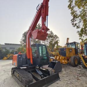 Máquina para Movimiento de Tierras de Rendimiento Estable, Excavadora Mini Japonesa Usada Hitachi Zaxis 70 de 7 Toneladas, Motor, Caja de Cambios, Bomba, Cojinete - Product Image 2
