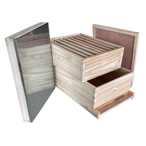 Colmena de Madera Tipo Langstroth de Pino o Abeto, Caja de Miel para Abejas - Product Image 3