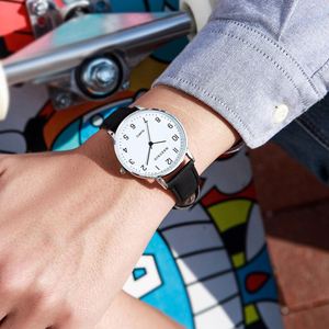 Simple Digital Examination Exclusive Student Couple Watches Fashion Quartz Men's Women's Watch Belt - Product Image 3