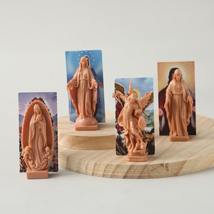 Resin Jesus Virgin Mary Sculpture Family <b>Car</b> <b>Ornaments</b> Saint Tiny Home Decoration Prayer Figure <b>Ornament</b> LCO17 Resin Jesus Virgi - Product Image 3