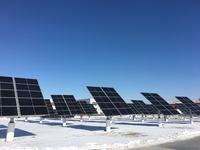 Erschwingliches Automatisches Solar-Tracking-System - Zweiachsiges Sonnenverfolgungsgerät mit Mastmontage, Ideal für 450W PV-Module