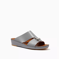 SHIKOL qatari hommes sandales sandales arabes hommes confortable logo personnalisé chaussures usine en cuir véritable luxe 2025 tendance