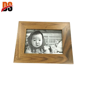 Cadre photo en bois fait main personnalisé DS Wholesale - Décoration d'intérieur, étanche, rectangulaire, horizontal, créatif pour bébé - Product Image 2