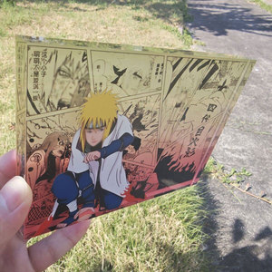 Brique acrylique Minato <span class=keywords><strong>Namikaze</strong></span>, ornement de bureau à collectionner sur le thème de l'anime, cadeau d'anniversaire de dessin animé - Product Image 2