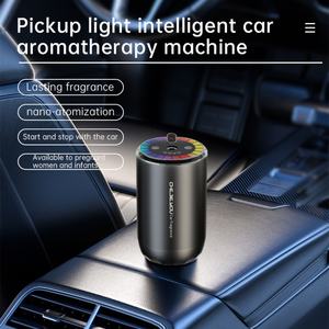 Diffuseur d'arômes portable à prix de gros, technologie, 50 ml, type C, sans eau, design en métal texturé, diffuseur d'arômes pour voiture - Product Image 5