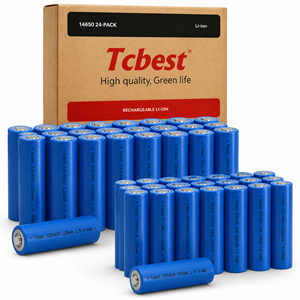 Batería Recargable de Iones de Litio <span class=keywords><strong>ICR</strong></span> 26650 de 4000 mAh y 3.7 V, Celda Cilíndrica de Grado A con 1200 Ciclos, Proveedor de Baterías para Linternas de Emergencia - Product Image 1