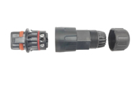 Conector Macho Impermeable IP67 M25-VL-3P con Aislamiento de PVC para Inversores Solares Fotovoltaicos y Máquinas
