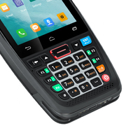 Disponibilité en stock : Lecteur de codes-barres 2D Android portable de 4 pouces, sans fil, robuste IP66, lecteur NFC RFID industriel, clavier PDA