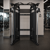 ZY Commercial Functional Trainer Dual Adjustable Pulley Heavy Duty Cable Machine pour solutions de projets de clubs de fitness professionnels