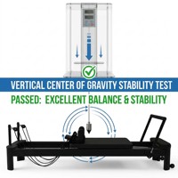 Reformer de Pilates Plegable de Aluminio para Optimización del Espacio en Estudios Urbanos, Venta al Por Mayor
