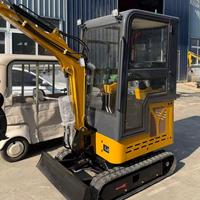 Livraison Gratuite Nouvelle Mini-Excavatrice Compacte pour Usage Domestique 1 Tonne 2 Tonnes EURO 5 Moteur Kubota Excavatrices sur Chenilles 3,5 Tonnes