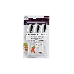 Ensemble de 3 cuillères à fruits, acier inoxydable, chrome poli, HOTEL CVLX80C3 - Product Image 1