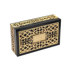 Scatola Regalo in Legno Intagliata Rettangolare Personalizzata per Tè, Stile Cinese, Scatola per Profumo Modello 01 Cina - Product Image 5