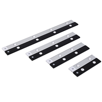 Lampe d'armoire à LED rechargeable à capteur de mouvement à intensité variable ultra-mince à 3 couleurs pour armoire-vestiaire dédié au cabinet