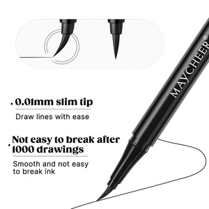 <span class=keywords><strong>Eyeliner</strong></span> <span class=keywords><strong>liquide</strong></span> MAYCHEER ultra fin 0,01 mm, stylo <span class=keywords><strong>eyeliner</strong></span> <span class=keywords><strong>noir</strong></span> à pointe fine et précise, facile à appliquer pour des ailes de cygne parfaites - Product Image 5