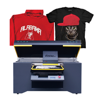 Imprimante numérique textile à jet d'encre Focusinc Athena Jet A2 DTG 6040, encre pigmentée, t-shirt et chaussettes en coton 230