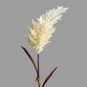 O-P608 vente en gros blanc Beige marron Astilbe fleur Vintage herbe de pampa romantique grande herbe de pampa artificielle pour la décoration de mariage - Product Image 6