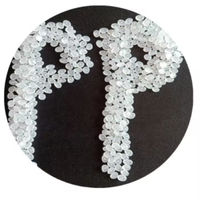 Granulés de résine de polypropylène PP, matière première plastique, copolymère de polypropylène PP vierge, particules
