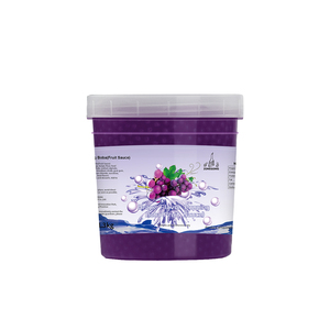 Perles de boba éclatantes saveur raisin, faibles en <span class=keywords><strong>calories</strong></span>, 1,3 kg, pour boissons au thé aux bulles et glaces, fourni directement par l'usine - Product Image 1