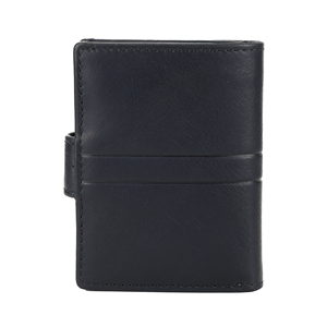Portefeuille porte-cartes en cuir et aluminium avec système de tirage, fabrication haut de gamme et personnalisation de marque disponible, vente en gros - Product Image 6