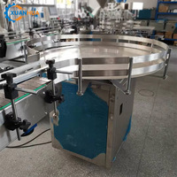 Table de collecte rotative électrique automatique à disques avec moteur pour bouteilles en verre, garantie 1 an