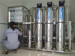 Industriële 1000lph Ro Water Omgekeerde Osmose Eenheid Drinkwater Purifier Systeem Behandeling Machine Zuivering Fabriek