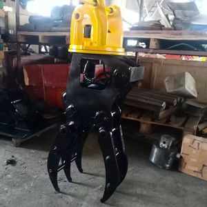 2025 Bán Buôn Máy Xúc File Đính Kèm Của Nhãn Hiệu Log Grapple Gỗ Grab Grabber Cho <span class=keywords><strong>Backhoe</strong></span> Máy Xúc - Product Image 6