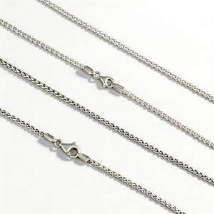 Factory Wholesale 925 <strong>Silver</strong> Necklaces Chopin <strong>Chains</strong> Classic <strong>Long</strong> Rope <strong>Chain</strong> 18K Gold Plated Men Women Gifts Parties - Product Image 6