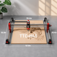 Máquina de Grabado Láser CNC ActionLasers Mach3 ATC con Software NC Studio, 1 Año de Garantía, Posicionamiento de 0.05mm, para Madera