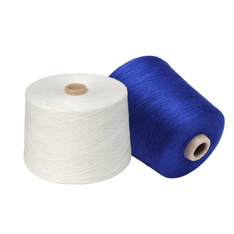Ne1-Ne30 recyceltes Strick garn Polyester Melange Garn für Pullover und Schal