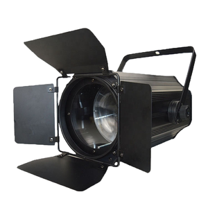 DJ Disco sân khấu chiếu sáng Barn cửa kiểm soát DMX512 <span class=keywords><strong>DMX</strong></span> dẫn 200W COB tuyến tính Zoom Fresnel đèn trong mát mẻ và ấm trắng cho đám cưới - Product Image 1