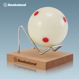 Balle de <span class=keywords><strong>billard</strong></span> Baekeland TV avec 6 points rouges, autres billes blanches - Product Image 5