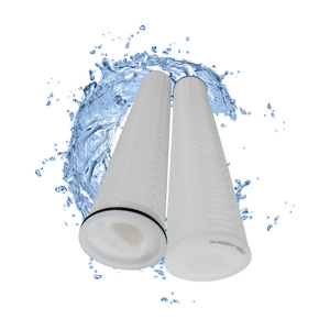 Elemento Filtrante de Agua de Alto Flujo, Cartuchos de Filtro Plegados de Gran Caudal para Sistemas de Purificación de Agua de Mar - Product Image 1