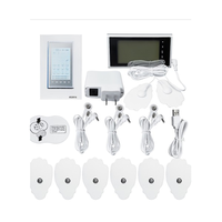 Máquina de terapia Digital, masajeador electrónico de pulso TENS y EMS para el dolor corporal y del cuello