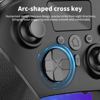Controlador inalámbrico de nuevo diseño compatible con P4 BT 5,0 P3 iOS Android PC Steam para una experiencia de juego mejorada